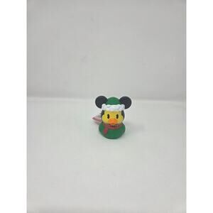 Mickey Mouse Green Christmas Rubber Duck